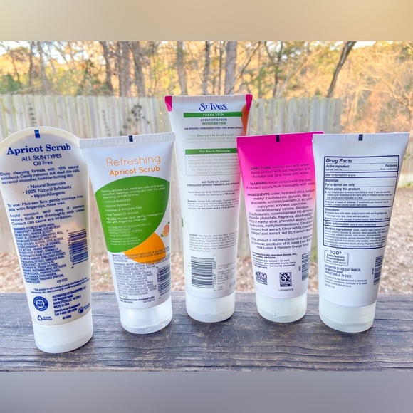 NEW Lot of 5 Body Scrubs-Different Brands-Exfoliating Cream Facial & Body Scrubs - Picture 6 of 6